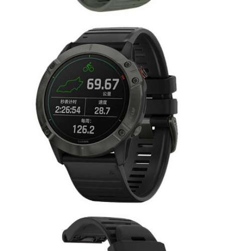Garmin 快拆20/22/26mm兼用錶帶(2條$110)