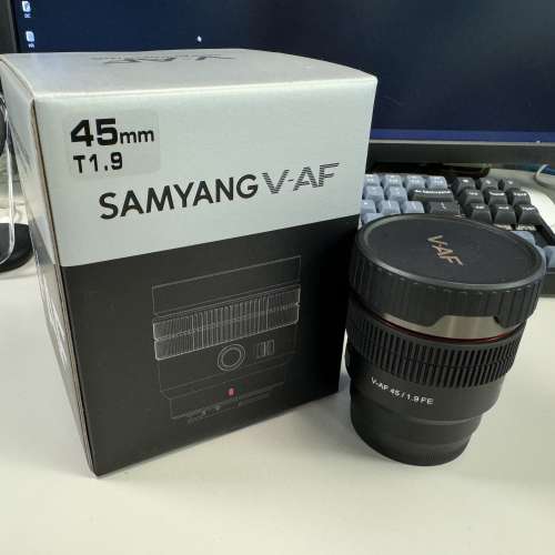 90%新Samyang V-AF 45mm T1.9 (Sony Mount)