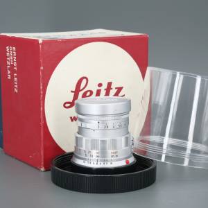 [Box Set] Leica Summicron 50mm F2 v2 50/2 Rigid V2 Silver Germany