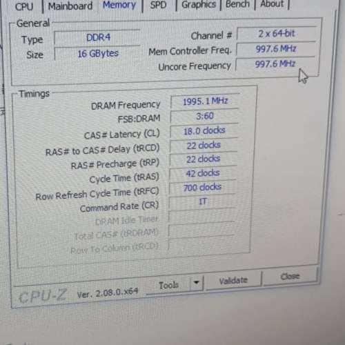 TEAM T-FORCE 電競王者之劍 ddr4 4000mhz 8gx2