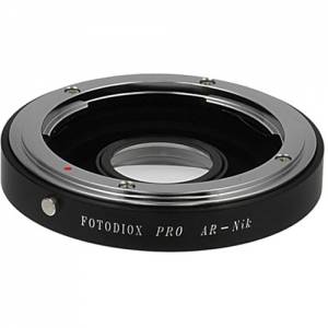Fotodiox Pro Lens Mount Adapter - Konica Auto-Reflex (AR) SLR Lens to Nikon F
