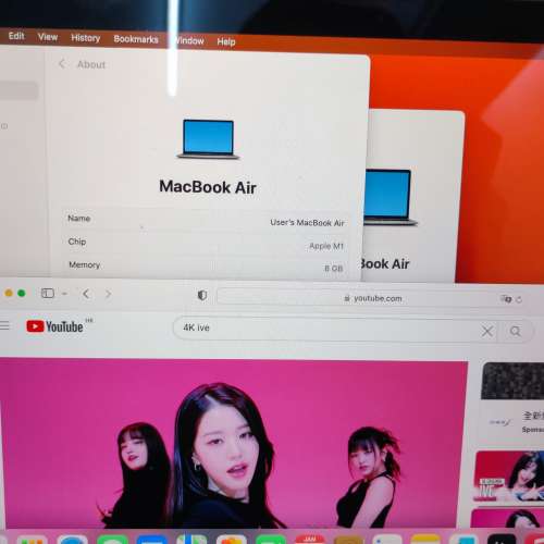 M1 Macbook Air 2020 市場少有512GB SSD 大容量M1 Apple M1 CPU A2337 MacBook Air...