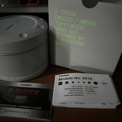 全新 G-SHOCK AW-500MNT-8A