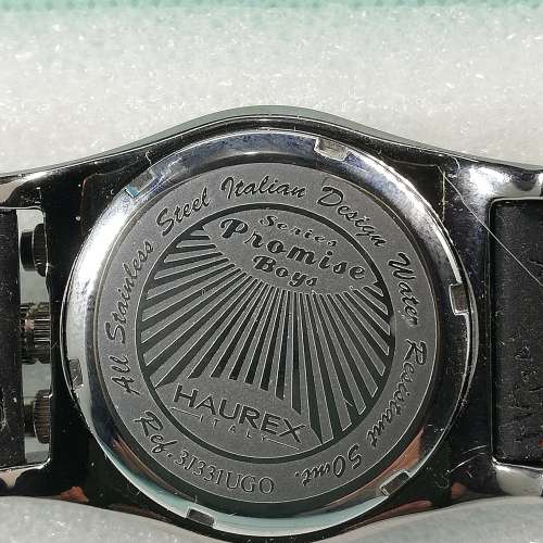HAUREX italy chronograph quartz 石英計時腕錶
