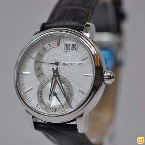 Jos Von Arx quartz 石英皮帶腕錶