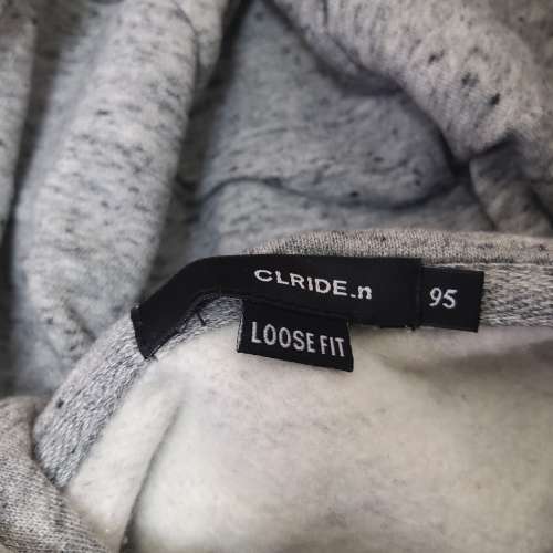 全新假兩件字母刺繡加絨連帽運動休閒衛衣 套頭衛衣 加絨衛衣 上衣