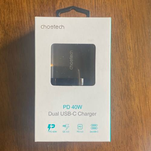 choetech - PD 40W Dual USB-C Charger