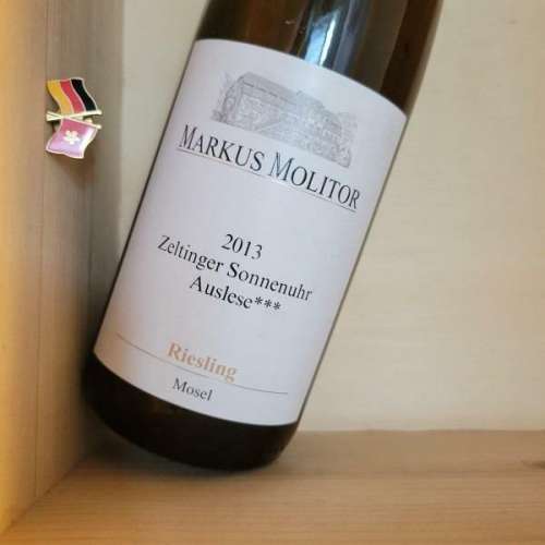 2013 Markus Molitor Zeltinger Sonnenuhr Riesling Auslese *** Suss RP100滿分 ...