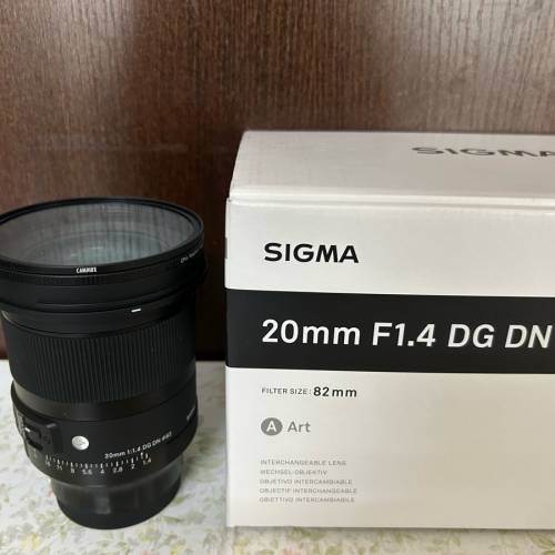 Sigma 20 1.4 dg dn 行貨有保