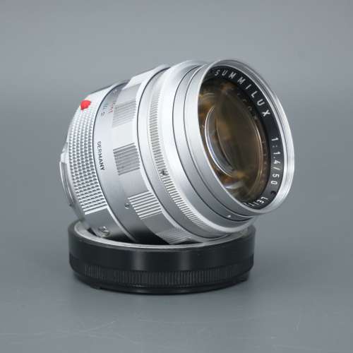 Leica Summilux 50mm F1.4 E43 v2 50/1.4 Silver Germany 11114