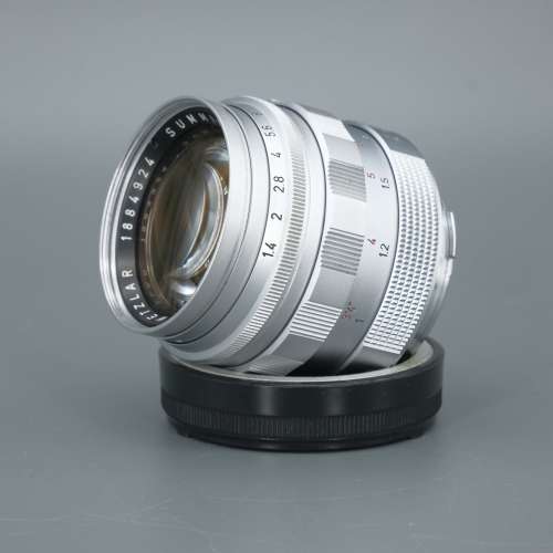 Leica Summilux 50mm F1.4 E43 v2 50/1.4 Silver Germany 11114