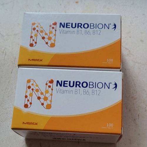 Neurobion Vitamins B1,B6,B12（100 capsues,2 boxes)