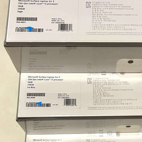 Surface Laptop Go3 全新未開封 (砂岩金 / 琉璃綠)
