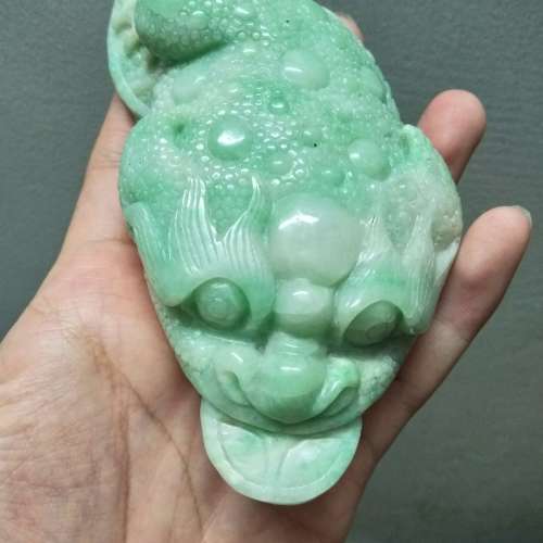 翡翠擺件招財玉蟾蜍- 二手或全新, 其它- DCFever.com