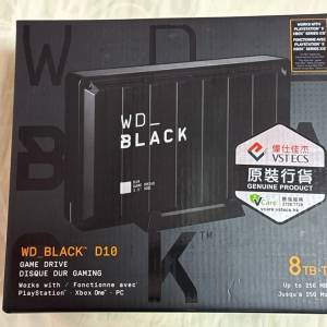 WD_BLACK D10 Game Drive 8TB