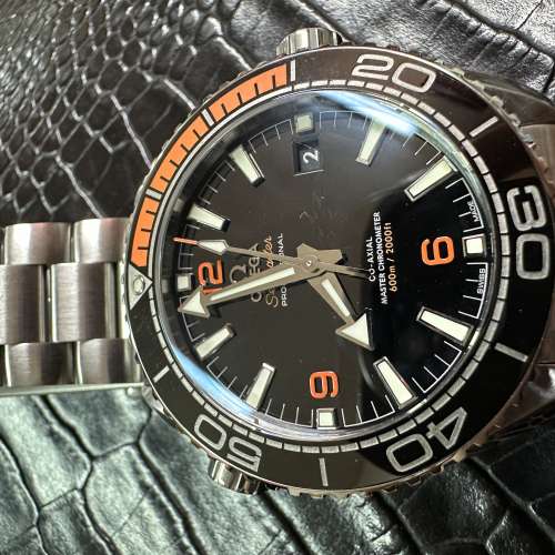 Omega planet ocean 42mm 1/4 橙 not Rolex
