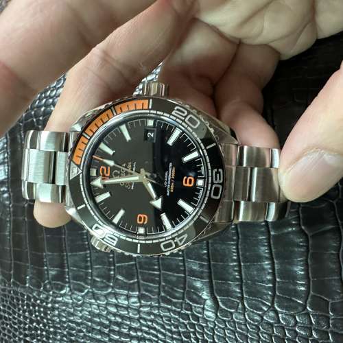 Omega planet ocean 42mm 1/4 橙 not Rolex