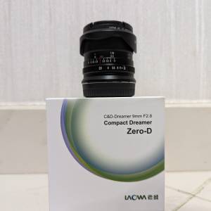 Laowa 9mm f/2.8 Zero-D X mount (for Fujifilm APSC)