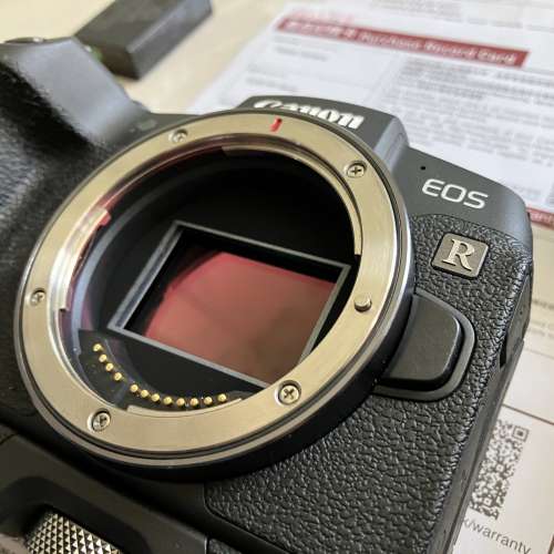 EOS RP 淨機 連原廠grip, 副直倒，副電