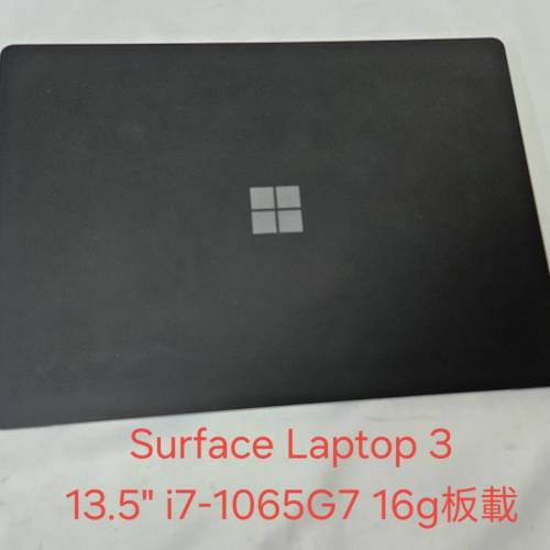 i7 Laptop 3 Surface i7-1065G7 16g ram 256g SSD 13.5" 2256x1504 Touch 幾乎全新
