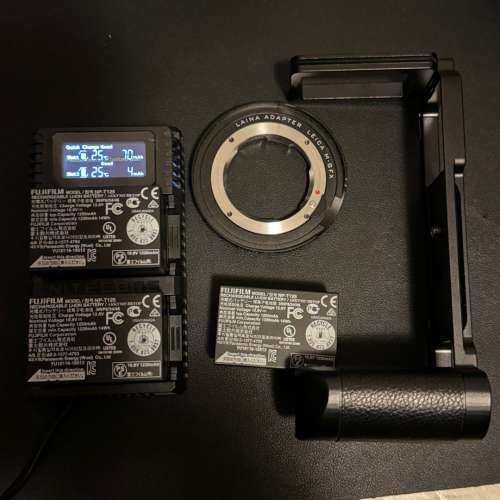 FUJIFILM GFX 50R + FUJINON GF 50mm F/3.5 R LM WR + 電 + 叉電器 + L-Plate + M ...