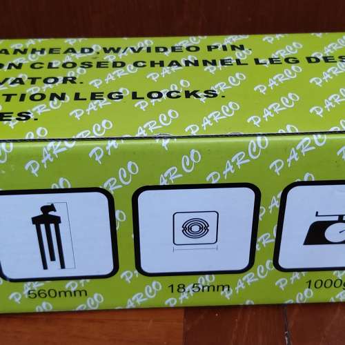 全新PARCO TRIPOD PT-939 相機腳架 相機支架 輕便相機三腳架連袋