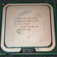 Intel Core 2 Duo E7500 免費送 Intel Pentium E6500