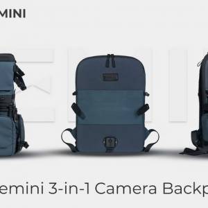 Benro Gemini 3-in-1 Camera Backpack Max