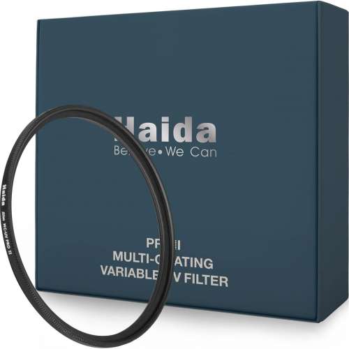 Haida UV Filter PROII Multi-Coated Ultraviolet Clear Protective Filter