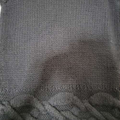 Cour Carre 重量厚身針織返工毛衣背心 Size Large 46號 Heavy Weight Sweater Knit...