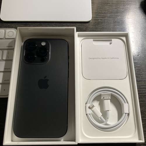 98%新Apple iPhone 14 Pro 512gb 太空黑色港版行貨全套全新配件地鐵站交收