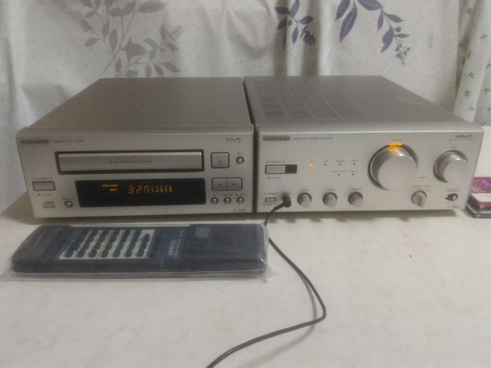 オンキョウ ONKYO コンポセット D-062AX A-905X MD-105 | Shop at