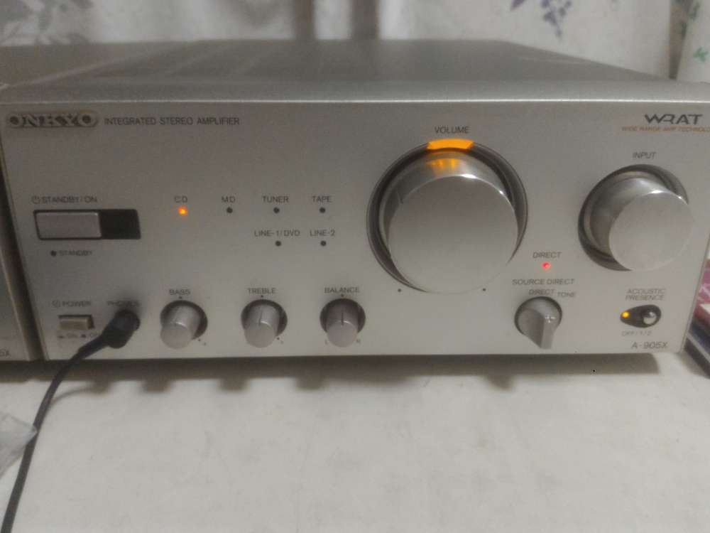 ONKYO A-905とC-705Xのセット プレーヤーはジャンク ONKYO A-905とC-705Xのセット プレーヤーはジャンク 【公式通販】