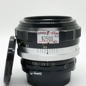 98% New Nikon 55mm F1.2, 深水埗門市可購買