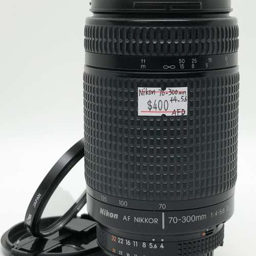 98% New Nikon AF 70-300mm F4-5.6D, 深水埗門市可購買