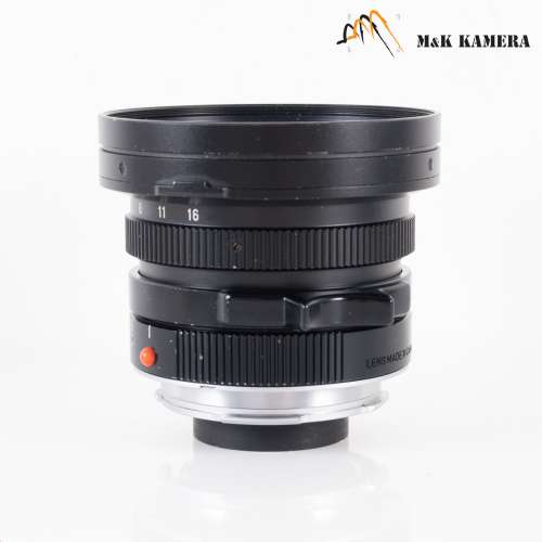 "虛化很漂亮的鏡頭"Leica Elmarit M 21mm/F2.8 E60 Pre-A Black Lens Yr.1988 Cana...