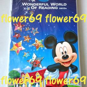 迪士尼 Disney Dr. Max 兒童英文故事 Wonderful World of Reading CD 28張