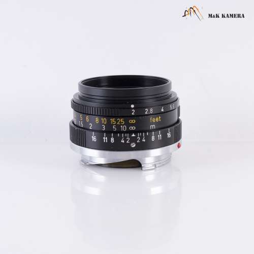 六枚玉LEITZ Leica Summicron-M 35mm/F2.0 E39 6Elements Lens Yr.1974 Canada #102