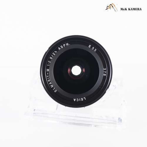 旅行用鏡Leica Elmarit-M 24mm/F2.8 ASPH Black Lens Yr.1996 Germany #104