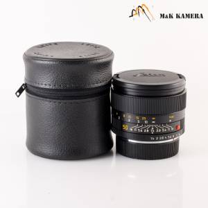 35系統標頭之王Leica Summilux-R 50mm/F1.4 E60 ASPH Lens Yr.1999 Germany #419