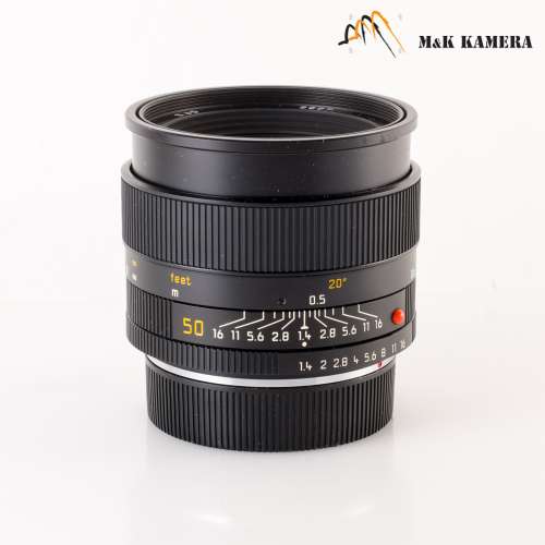 35系統標頭之王Leica Summilux-R 50mm/F1.4 E60 ASPH Lens Yr.1999 Germany #419