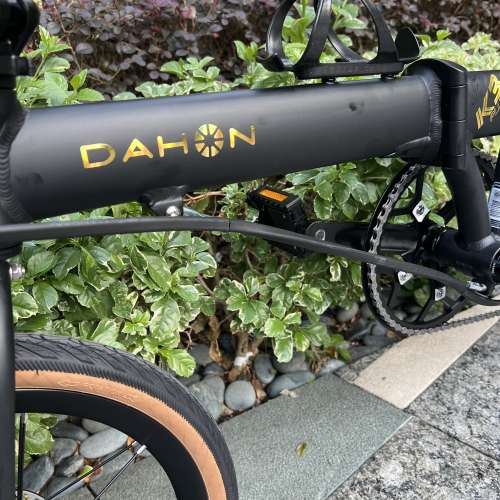 (小量現貨) 2024 黑金色特別版 頭柱內摺版馬甲線款 DAHON K3 PLUS 9速 16吋349 碟剎...