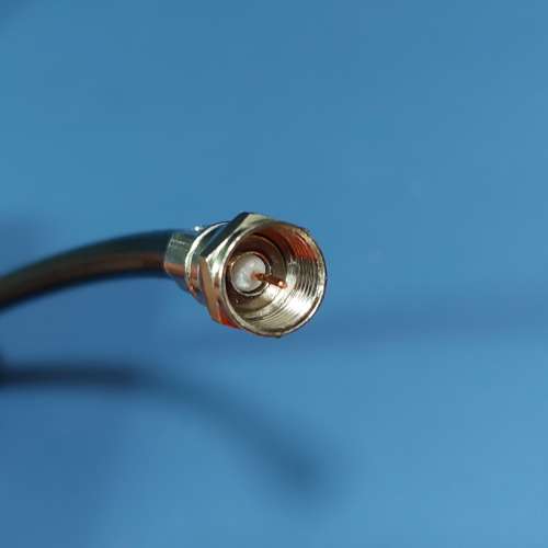 自定長度專業訂製全新 75Ω TV FM 天綫 可免費選配 F 天線插頭