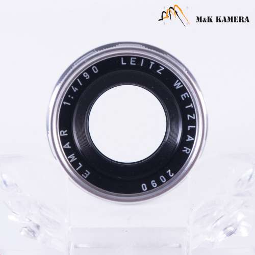 三枚玉LEITZ Leica Elmar M 90mm F/4.0 E39 Ver.II 3 Elements Silver Lens Yr.1965