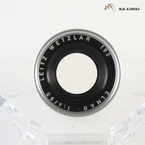 三枚玉Leica Elmar M 90mm/F4.0 E39 Ver.II 3 Elements Silver Lens Yr.1962 11830...