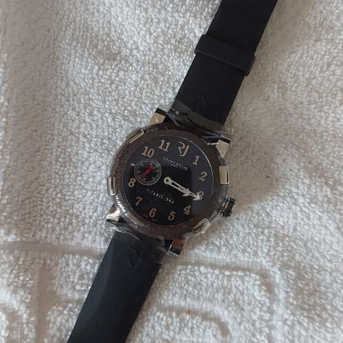 Romaine Jerome 46mm TITANIC - DNA STAINLESS STEEL BLACK Watch (RJ.TI.AU.101.10)