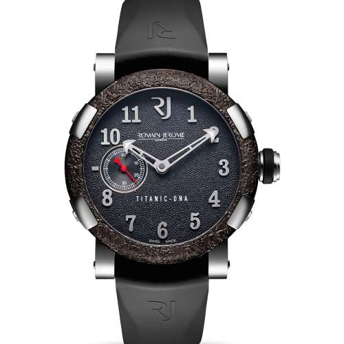 Romaine Jerome 46mm TITANIC - DNA STAINLESS STEEL BLACK Watch (RJ.TI.AU.101.10)