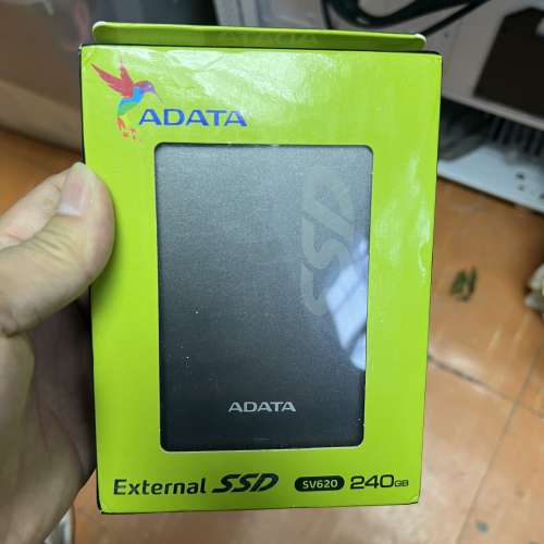 全新Adata 外置external SSD 240GB