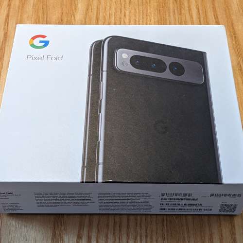 全新未開封* Google Pixel Fold 256GB 黑色Obsidian (Black) 美版US 無