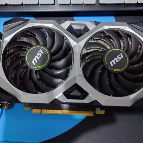 MSI GTX 1660 Ti VENTUS XS 6G OC 淨卡無單無保無盒